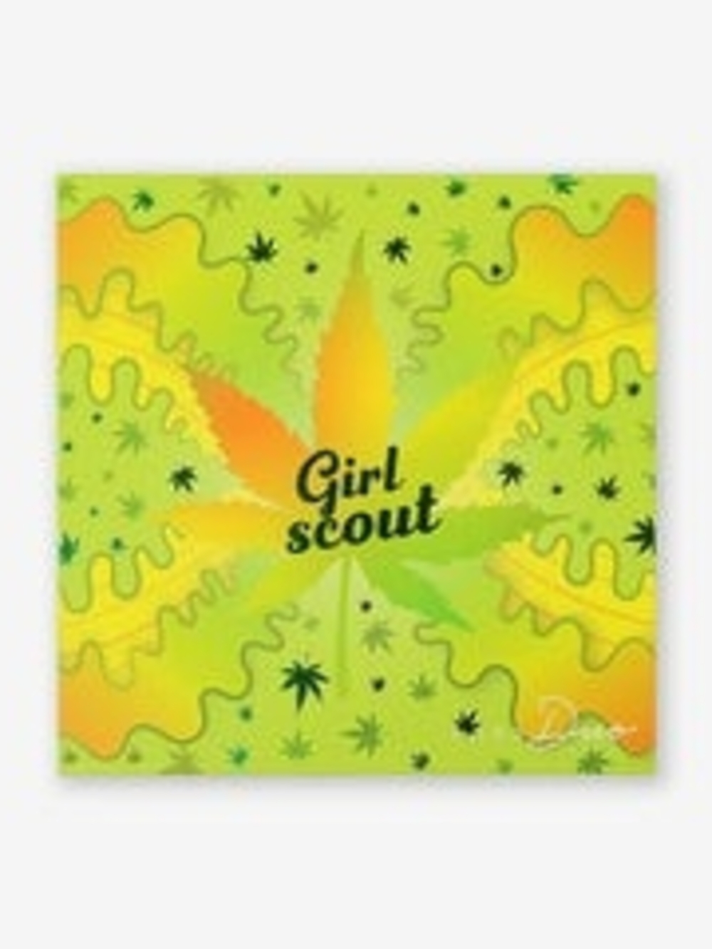 Girl Scout Eyeshadow Palette - Vibrant Lime & Yellow